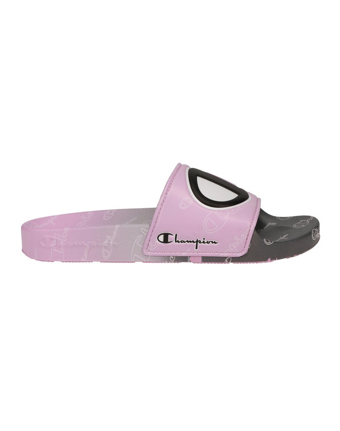 Champion Womens Slides NZ - Ipo Fade Pink ( 5710-BKGVJ )